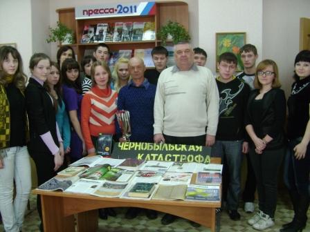 Вечер – реквием «Это горькое слово Чернобыль» для студентов Канашского финансово-экономического колледжа